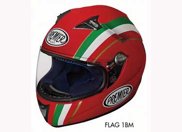 Premier Helmets AVENGER FLAG 1BM