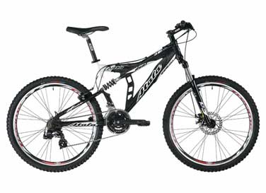 ATALA mountain bike con ammortizzatore anteriore (accessori