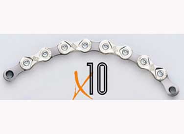 KMC X10 Silver